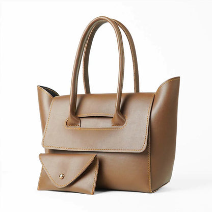 NOVALUX BROWN TOTES BAGS