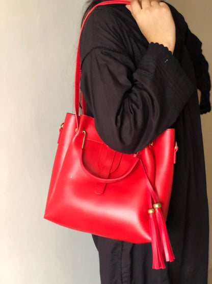 RED 3 PC BAGS