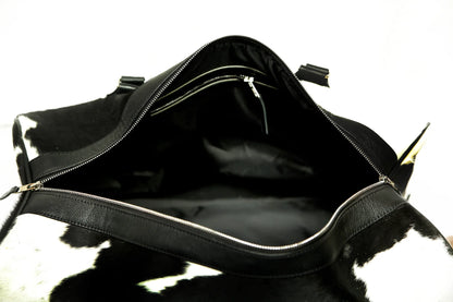 BLACK DUFFEL BAG