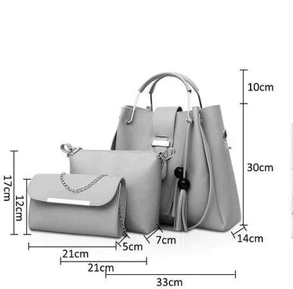 MEHROON 3 PC BAGS